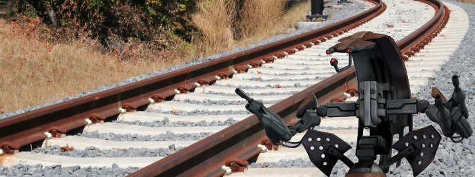 It’s quicker by train!