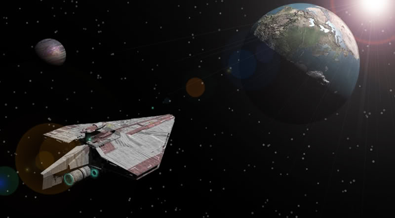 My ship is not shaped like a Dairlylea slice!