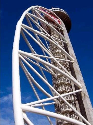 Long way up / long way down!
