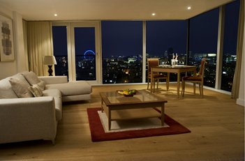 You can see as far as the London Eye from here!